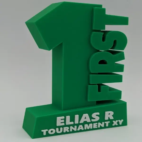 The Champion’s Crest: Customizable 3D Printed Trophy