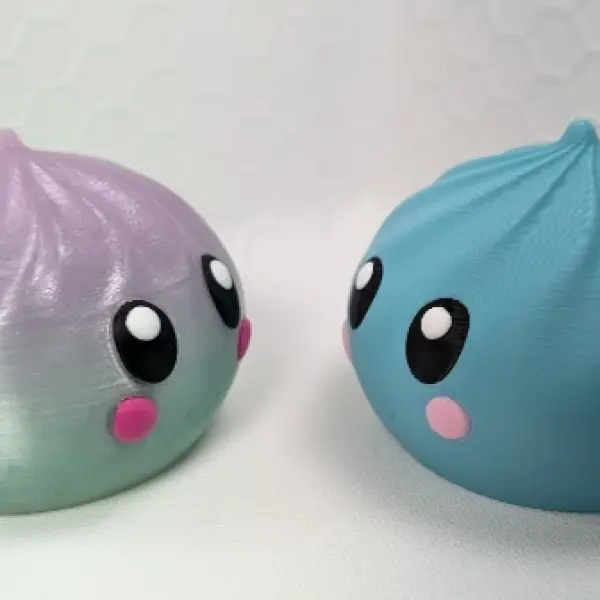 The Ultimate Desk Buddy: Squishy Dumpling & Steamer Set