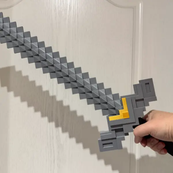 Life-Size Minecraft Movie Sword