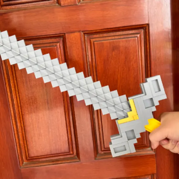 Life-Size Minecraft Movie Sword