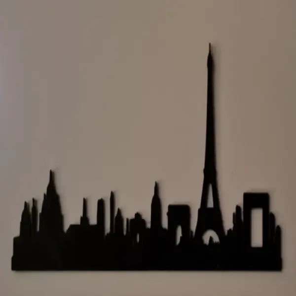 Paris Skyline Model