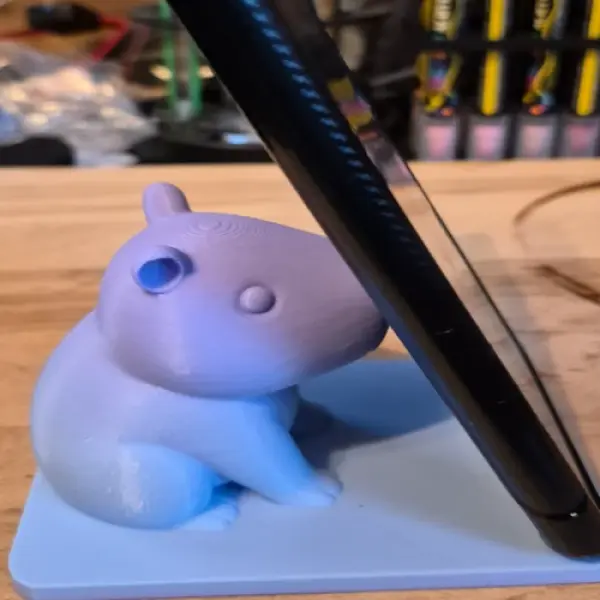 The Zen Capybara Smartphone Throne