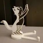 Minimalist Cute Cat Phone Stand