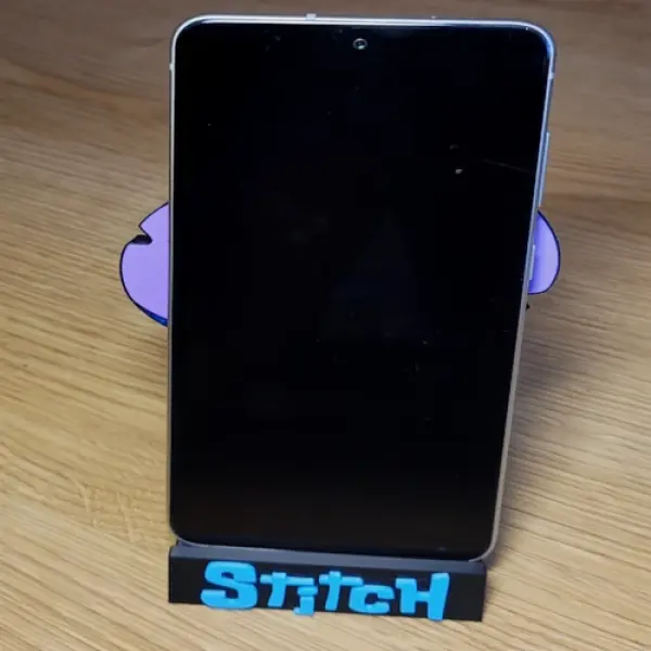 Stitch Inspired Phone Stand