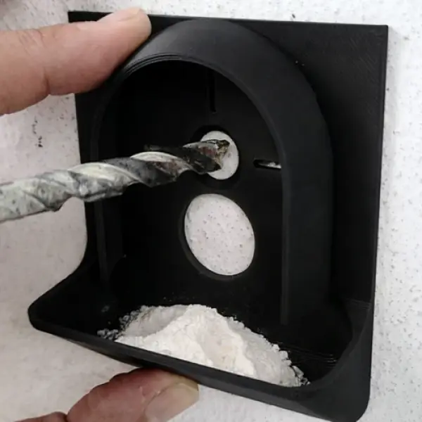 Precision Drill Guide & Dust Collector