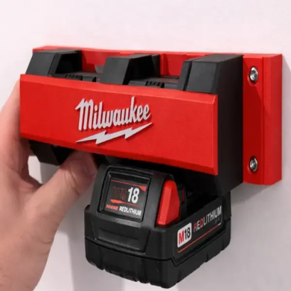 Power Up Your Workshop: Milwaukee M18 4-Slot Wall Mount