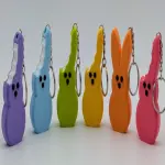 The Sweetest Accessory: Easter Peep Bunny Keychain