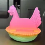 Farmhouse Professional: Hen on Nest Business Card Holder
