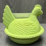 Farmhouse Professional: Hen on Nest Business Card Holder