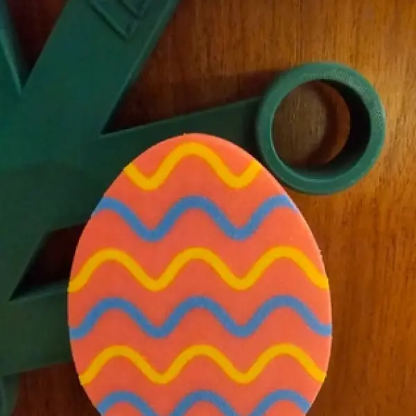 Brick-Compatible Easter Egg Charms – Snap-On Festive Wreath Decor