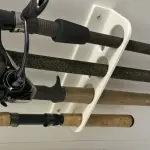 Universal Fishing Rod Wall Mount Holder