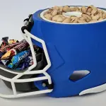 Game Day MVP: Football Helmet Snack Bowl