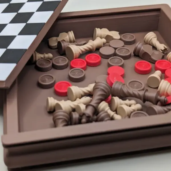 Nomad Series: Travel Chess or Checkers Set