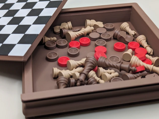 Nomad Series: Travel Chess or Checkers Set