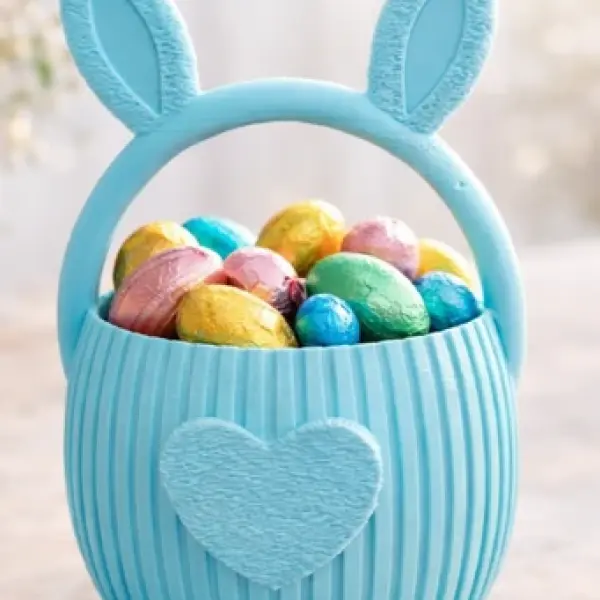 Hoppy Helper: Easter Basket with Bunny Ears