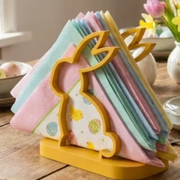 Cottontail Chic: Easter Bunny Napkin Holder