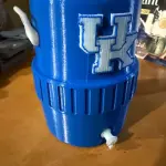 Kentucky Wildcats Fan Bundle – Keychain, Spinner Necklace, Earrings & Koozies