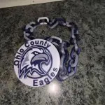 Ohio County Eagles Fan Bundle – Keychain, Spinner Necklace, Earrings & Koozies