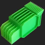 Precision Pour: Epoxy Mixing Tray & Spatula 6 Set