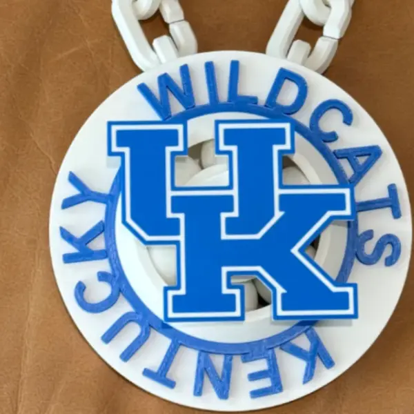 Kentucky Wildcats Fan Bundle – Keychain, Spinner Necklace, Earrings & Koozies